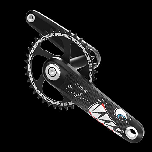 ENLEE Mountain Bike Crankset and Handlebar Stickers