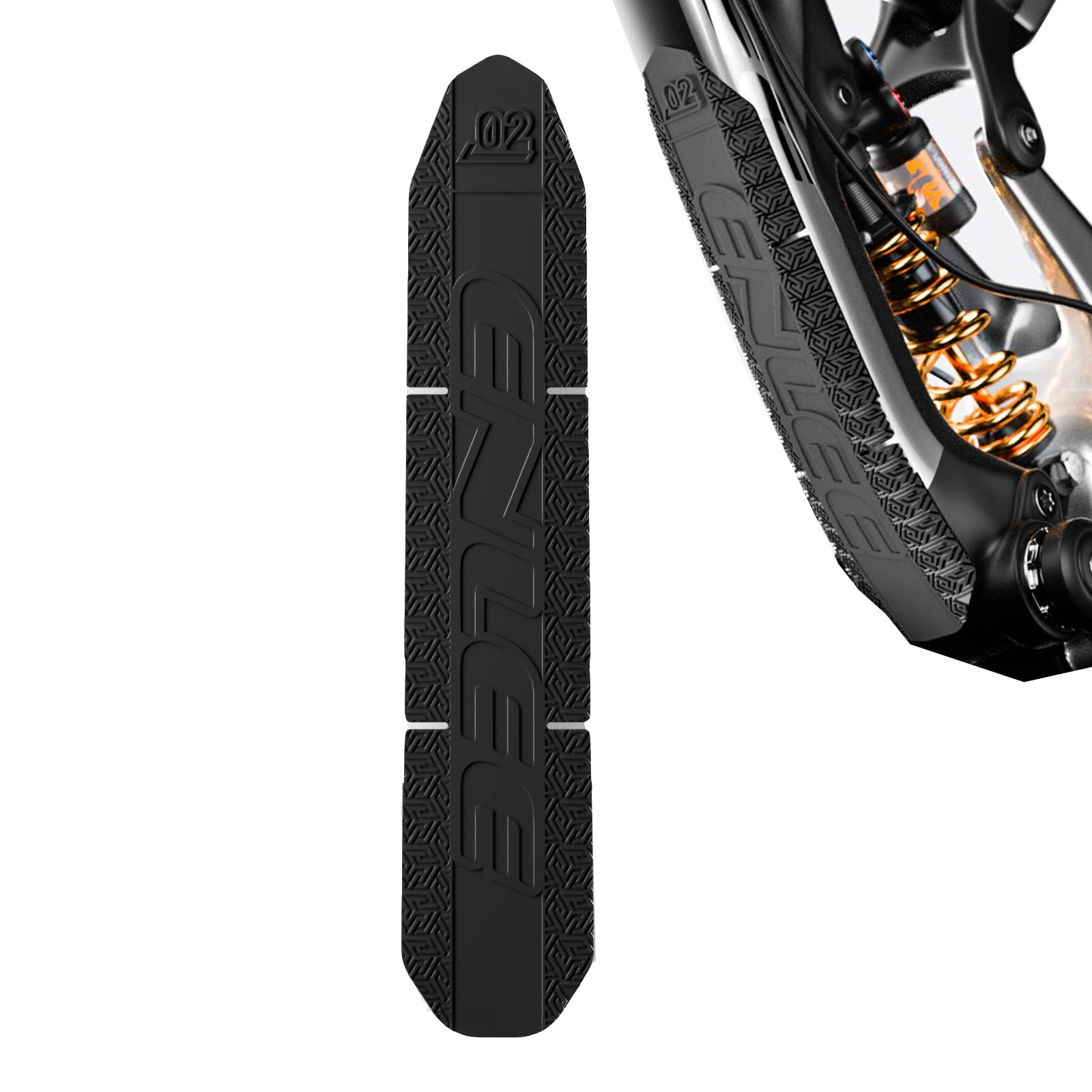 MTB Down Tube Frame Protector - Guard Against Collisions and Scratches