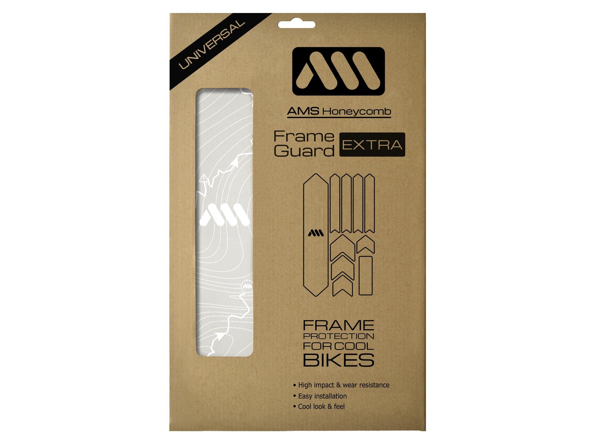 Universal Fit Mountain Bike Frame Protector Set
